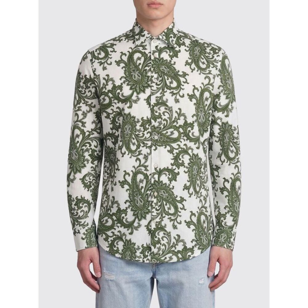 Etro Shirt Men Green
